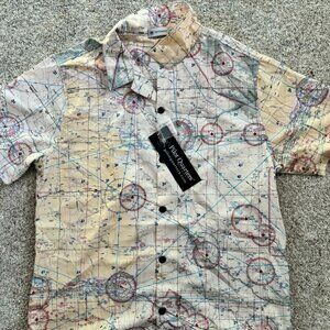 Pilot's Quarters Button Hawaiian Shirt